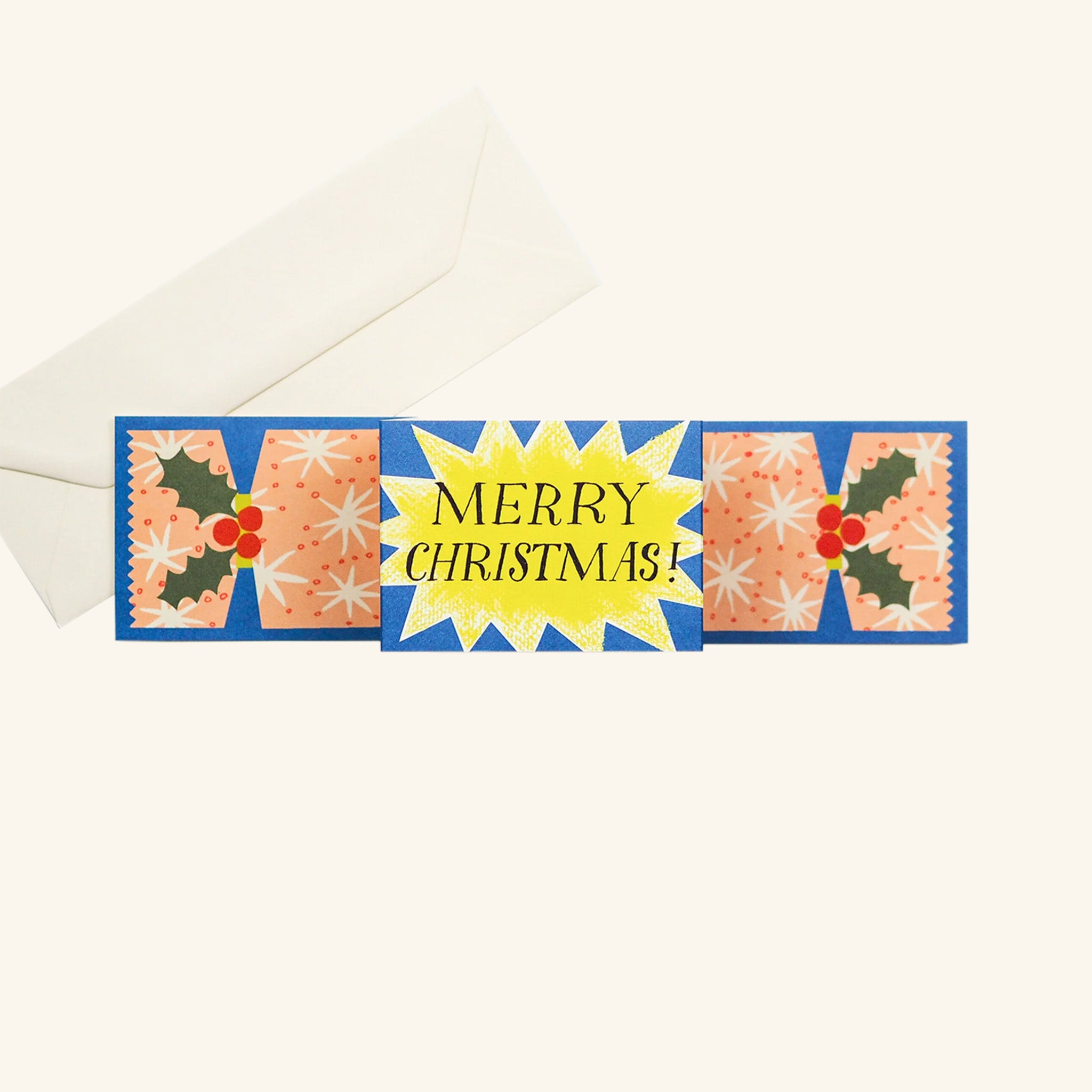 Christmas Cracker Starburst Card