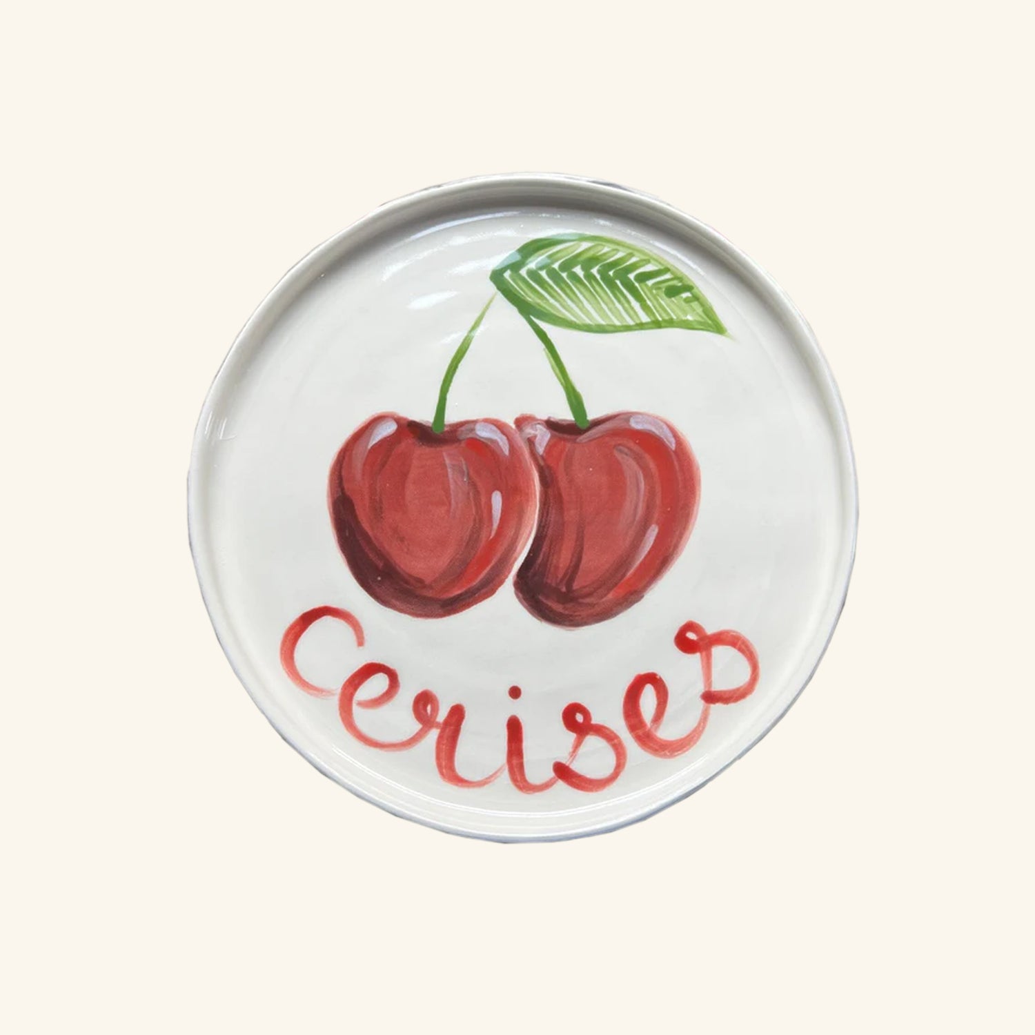 Cerises Plate