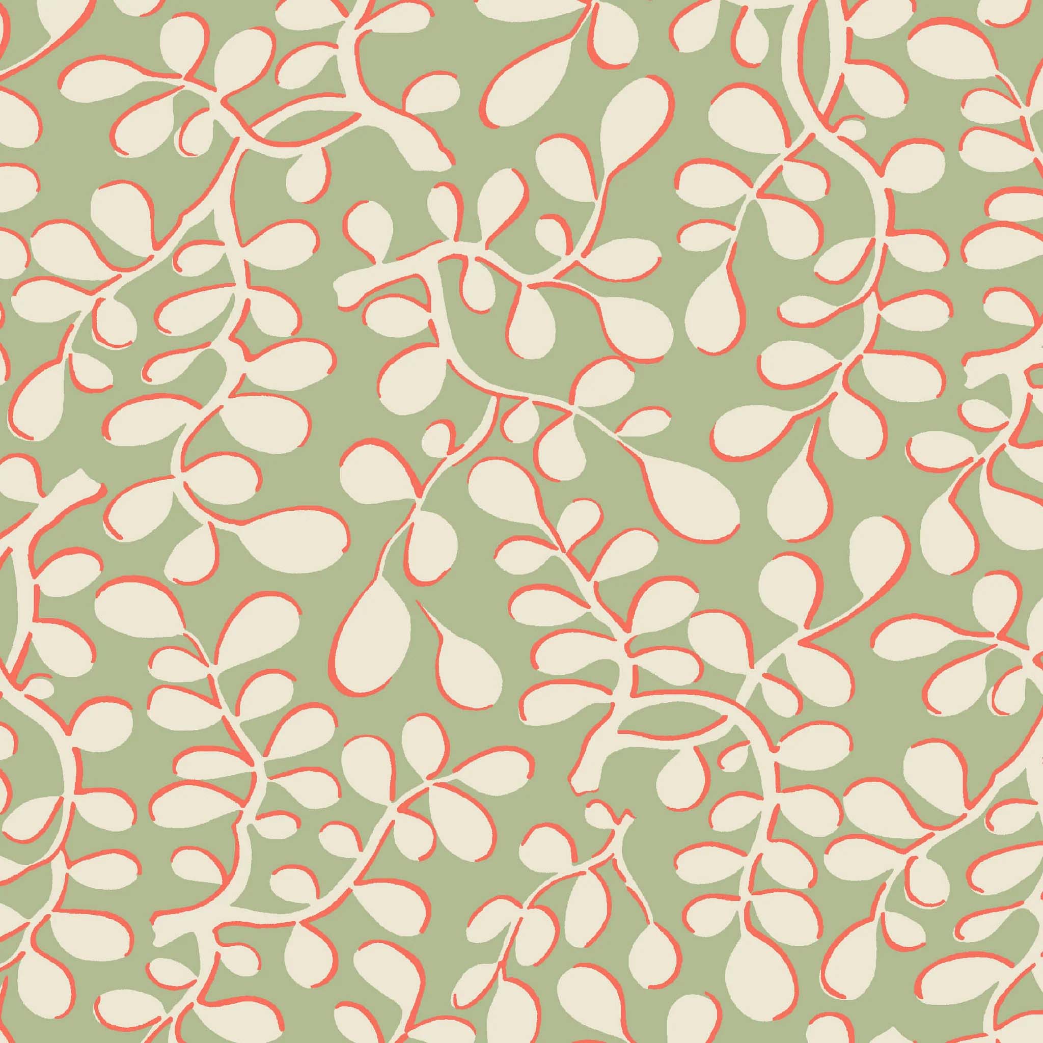 Leaves Wallpaper Joy of Print