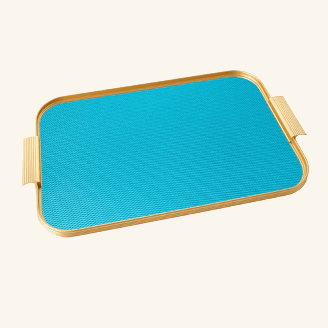 Tray – Diamond Turquoise / Gold Kaymet