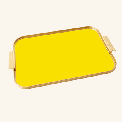 Tray – Lemon Yellow / Gold Kaymet