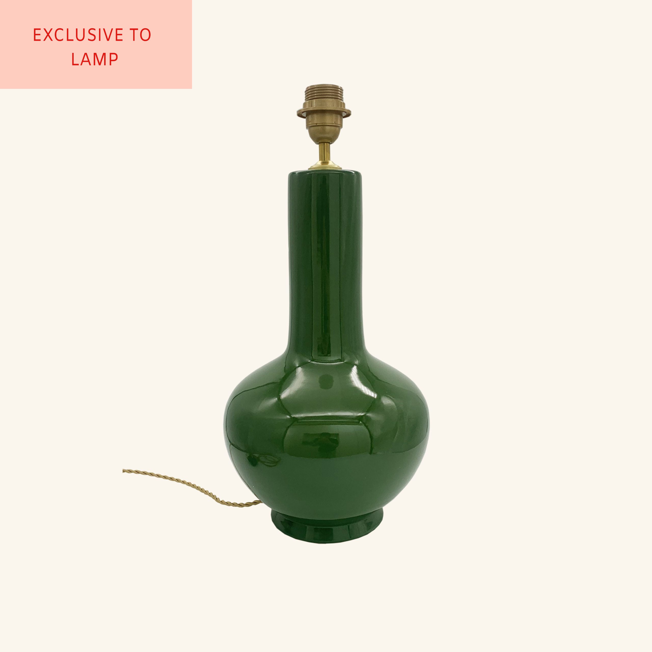 Ceramic Bulb Lamp Base LAMP LDN