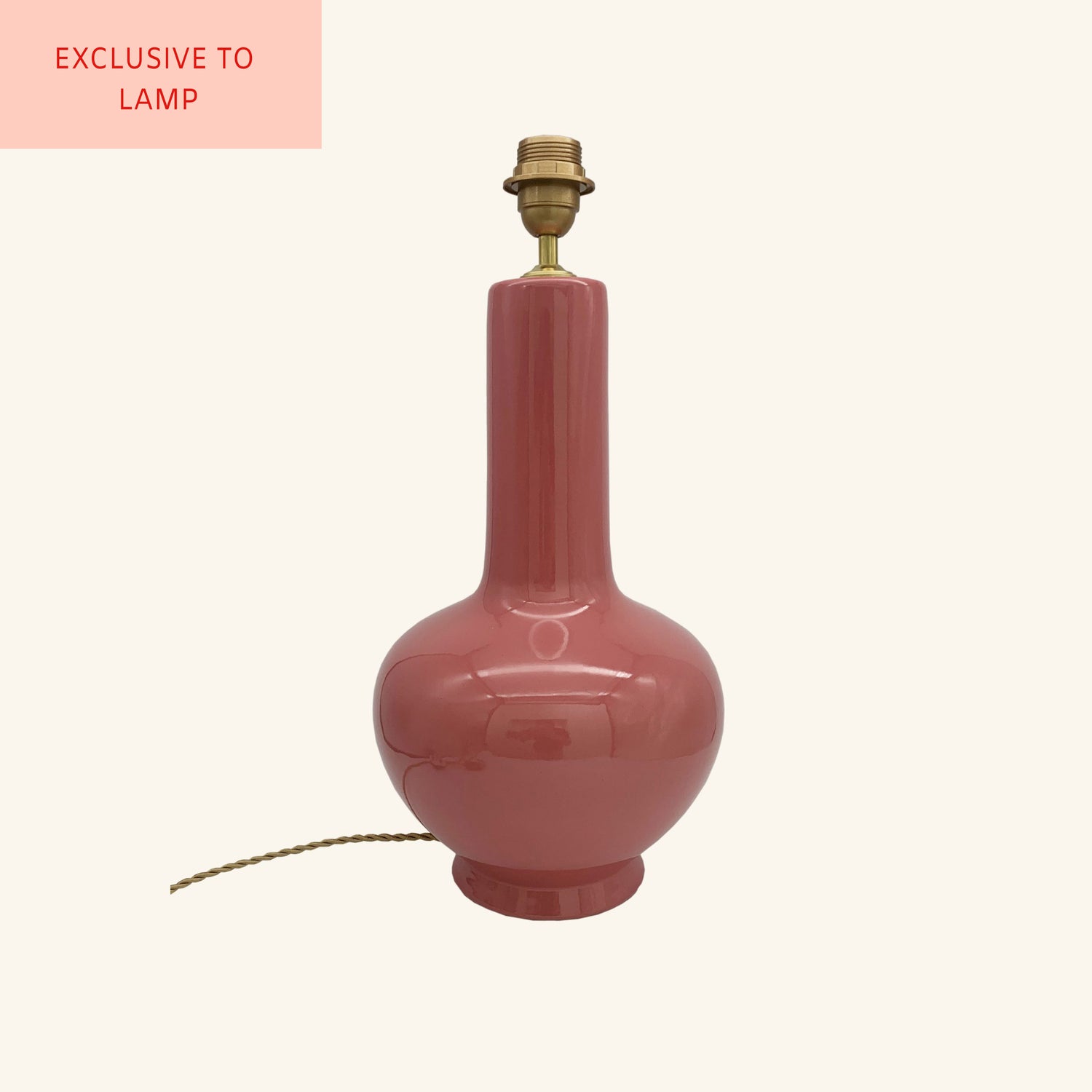 Ceramic Bulb Lamp Base LAMP LDN