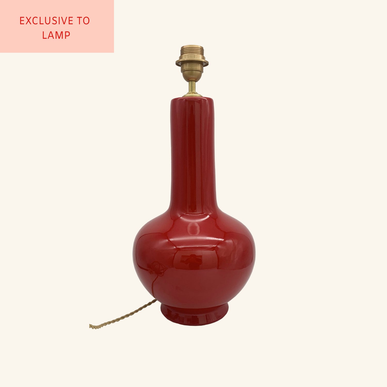 Ceramic Bulb Lamp Base LAMP LDN