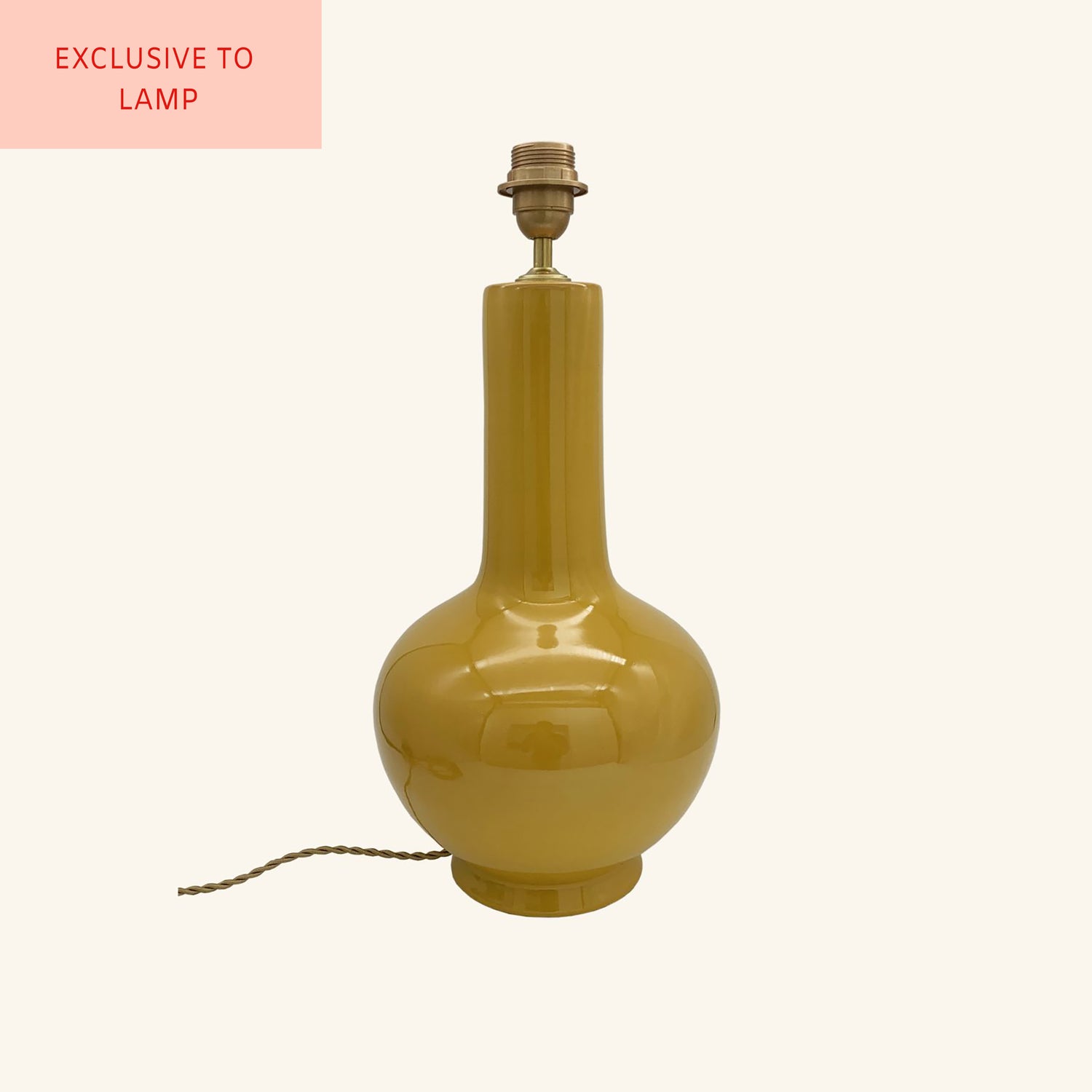 Ceramic Bulb Lamp Base LAMP LDN