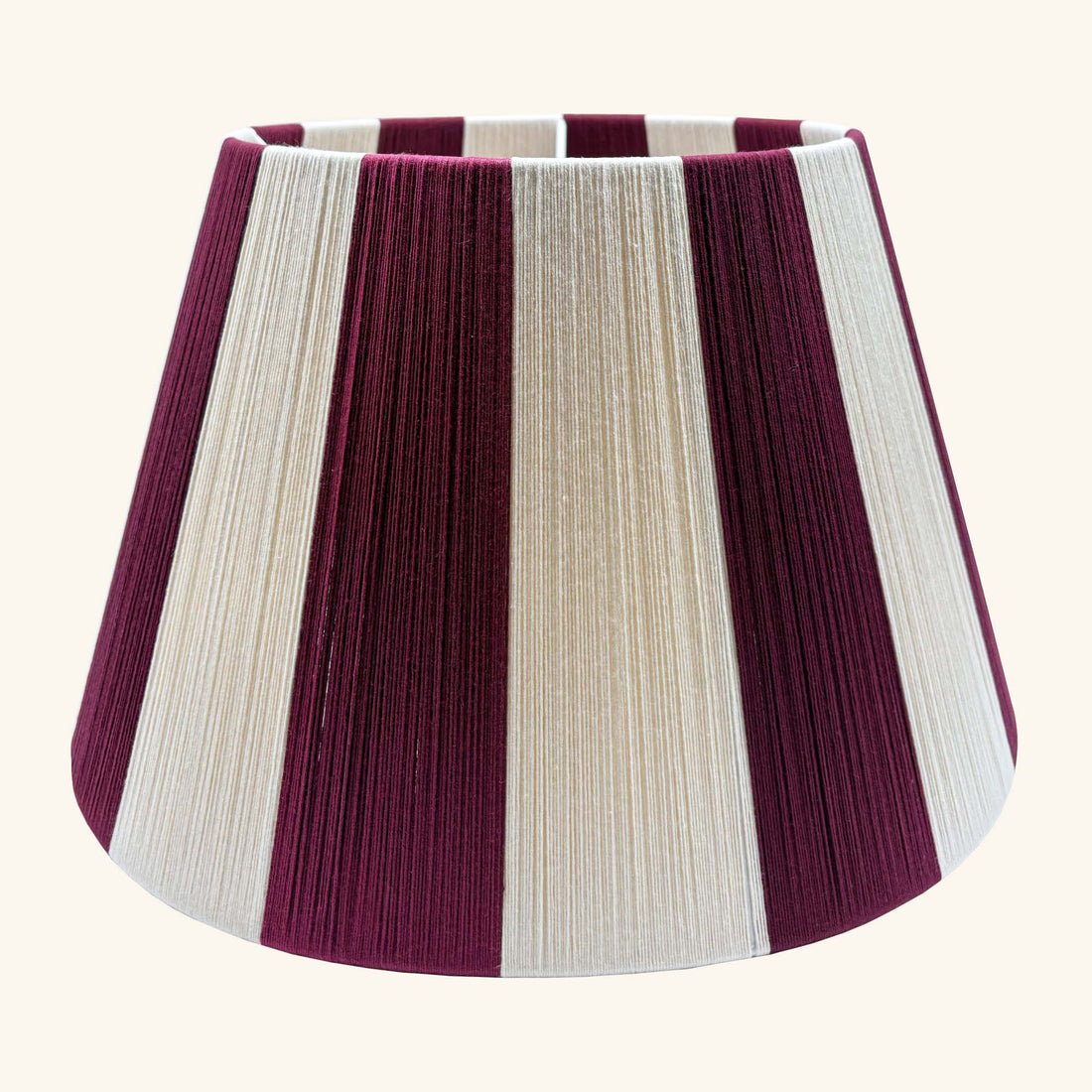 Large Drum Lampshade 40cm - Chalk &amp; Wine