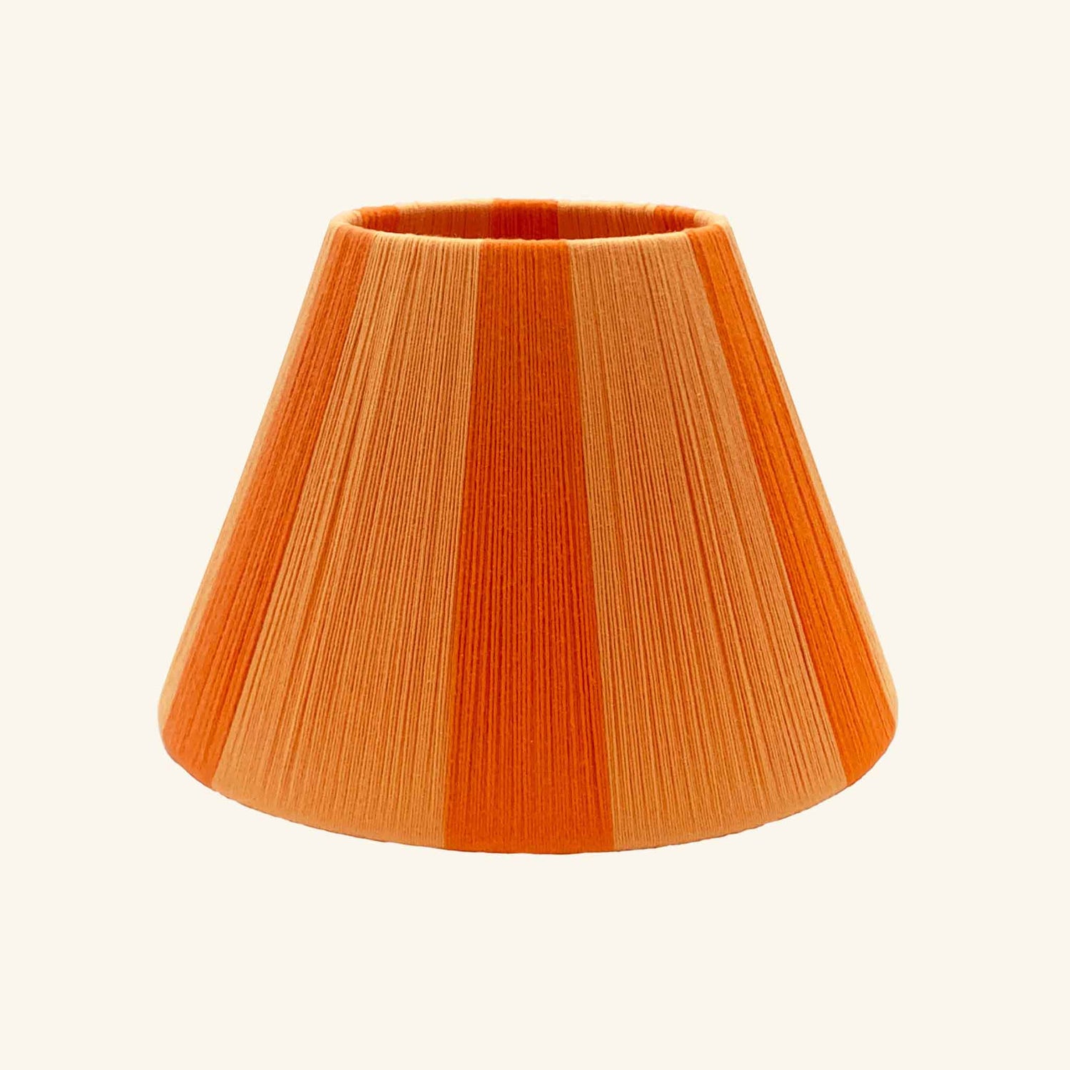 Small Empire 10″ Lampshade – Carrot &amp; Picnic Loving String