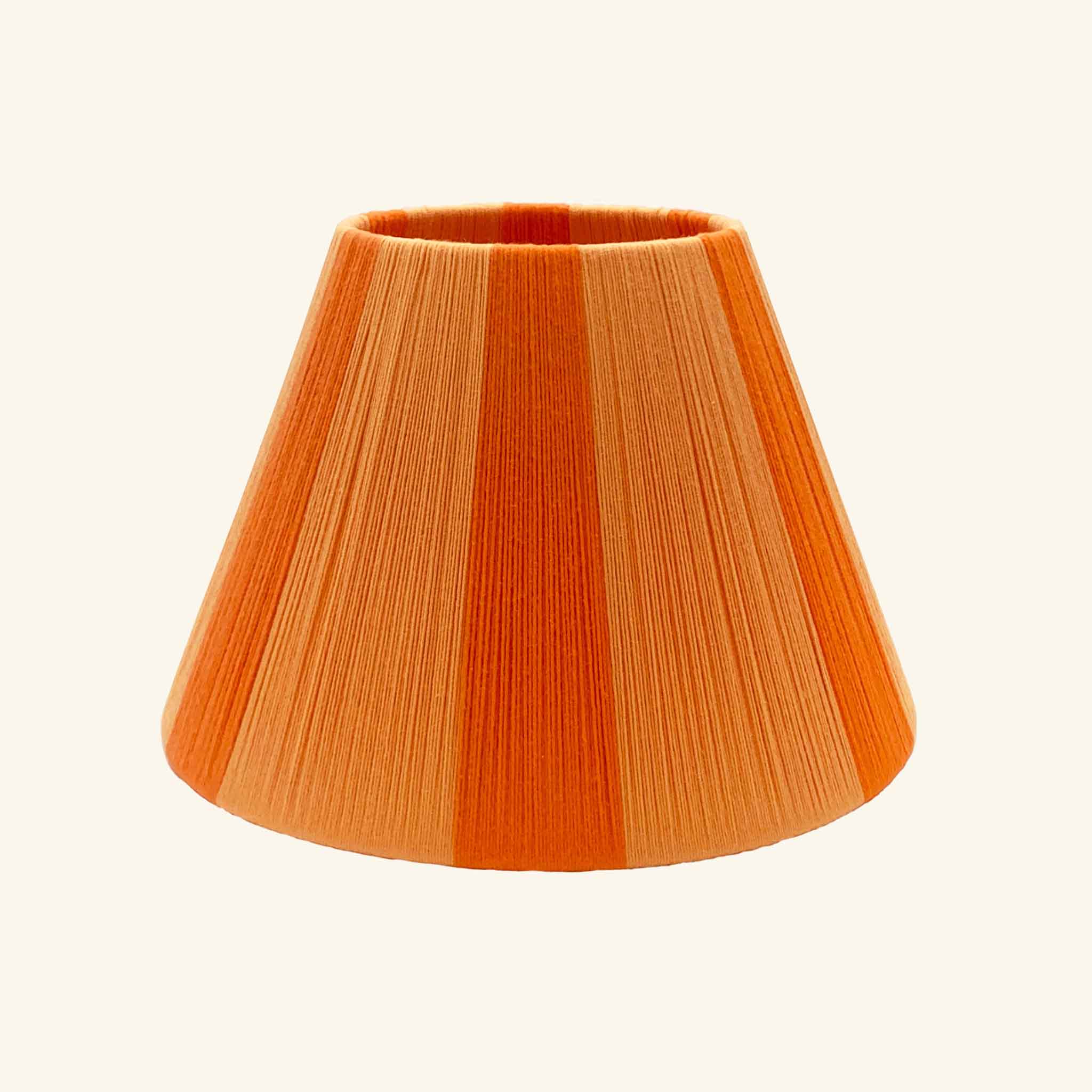 Small Empire 10″ Lampshade – Carrot &amp; Picnic Loving String