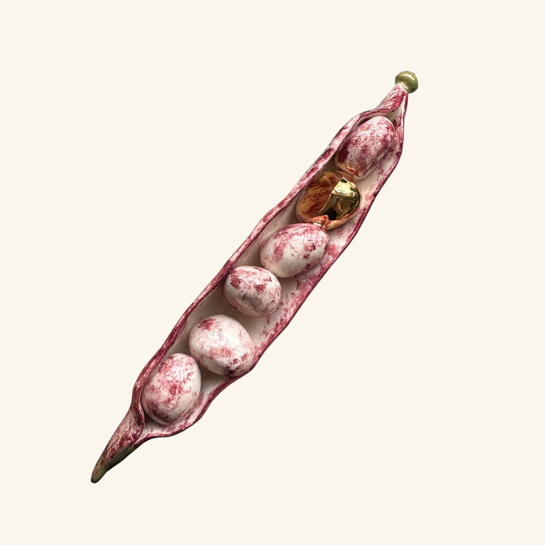 Ceramic Borlotti Bean