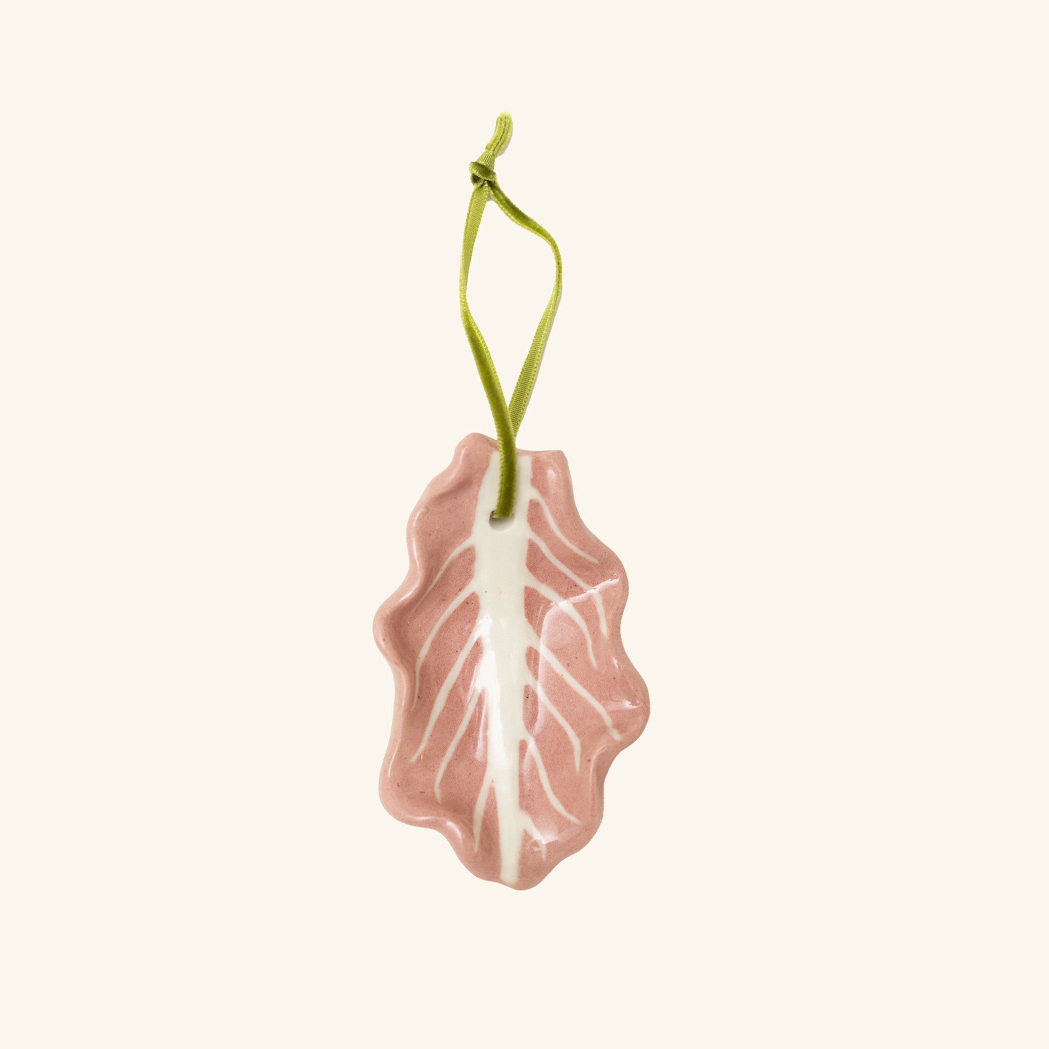 Radicchio Leaf Christmas Bauble Decoration