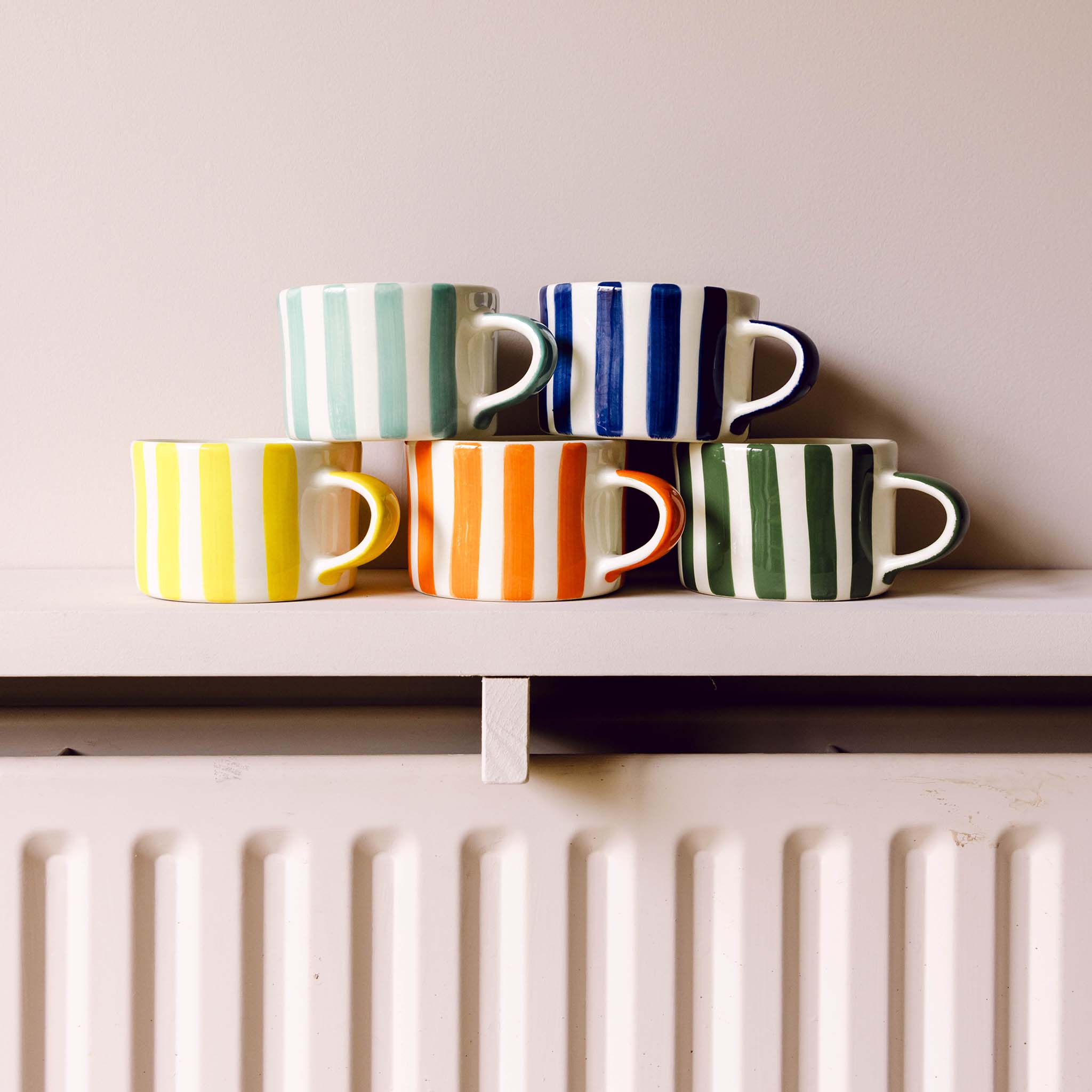 Candy Stripe Wide Mug Musango