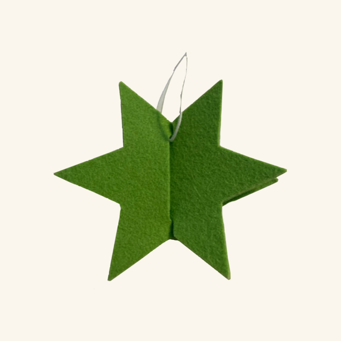 Star Wool Felt Pendant