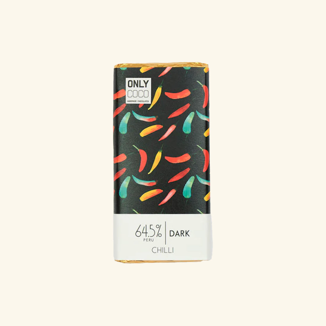 Chilli Dark Chocolate Bar - 64.5% Peruvian