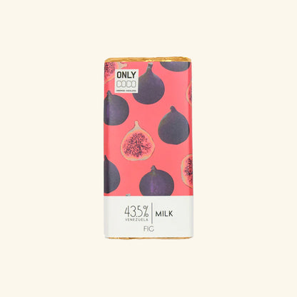 Fig Milk Chocolate Bar - 43.5% Venezuelan