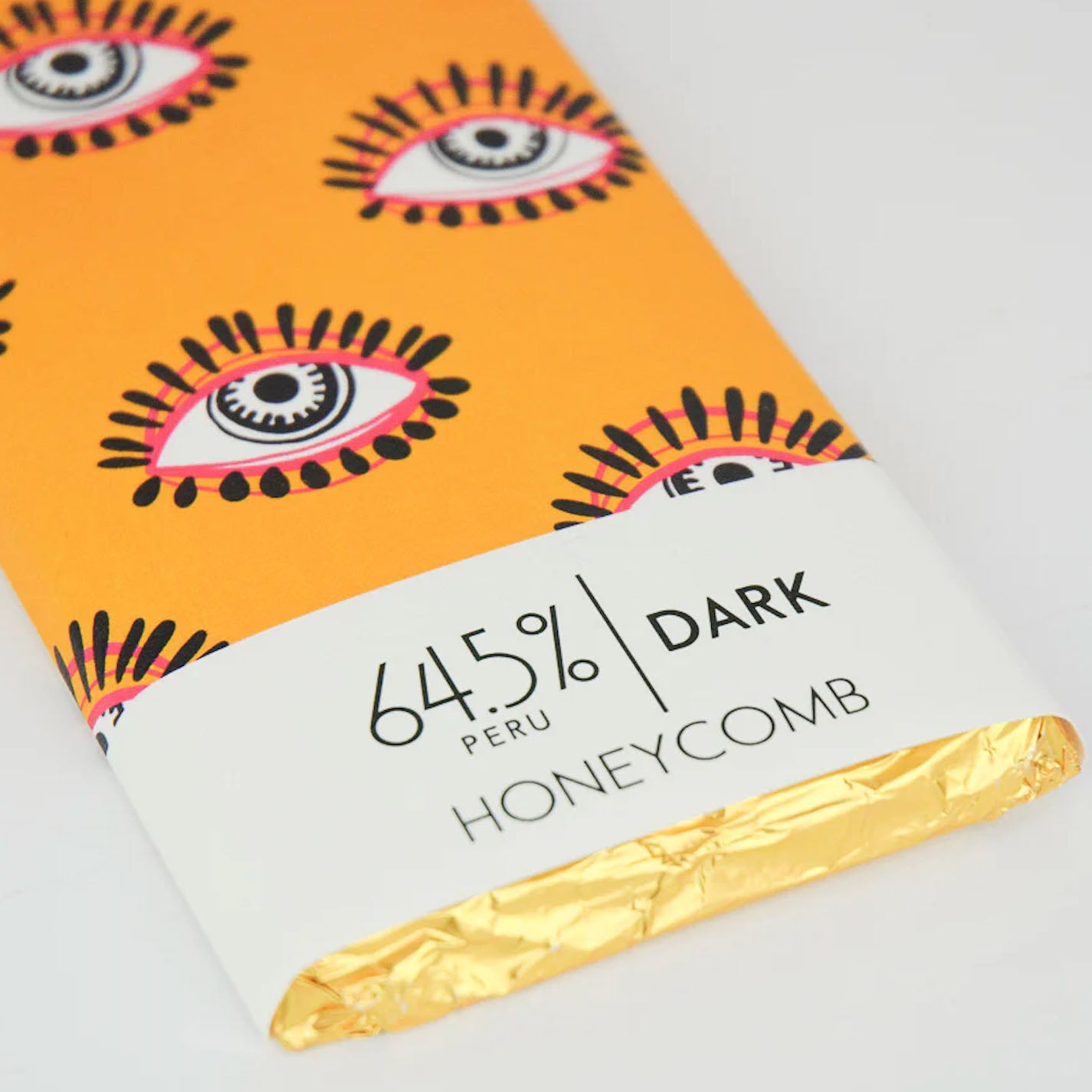 Honeycomb Dark Chocolate Bar - 64.5% Peruvian