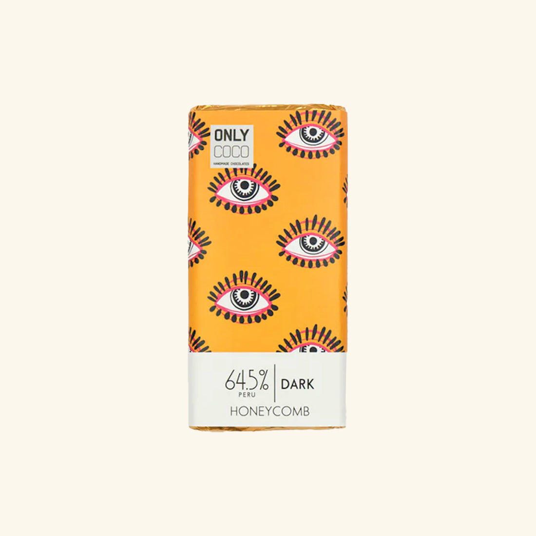 Honeycomb Dark Chocolate Bar - 64.5% Peruvian