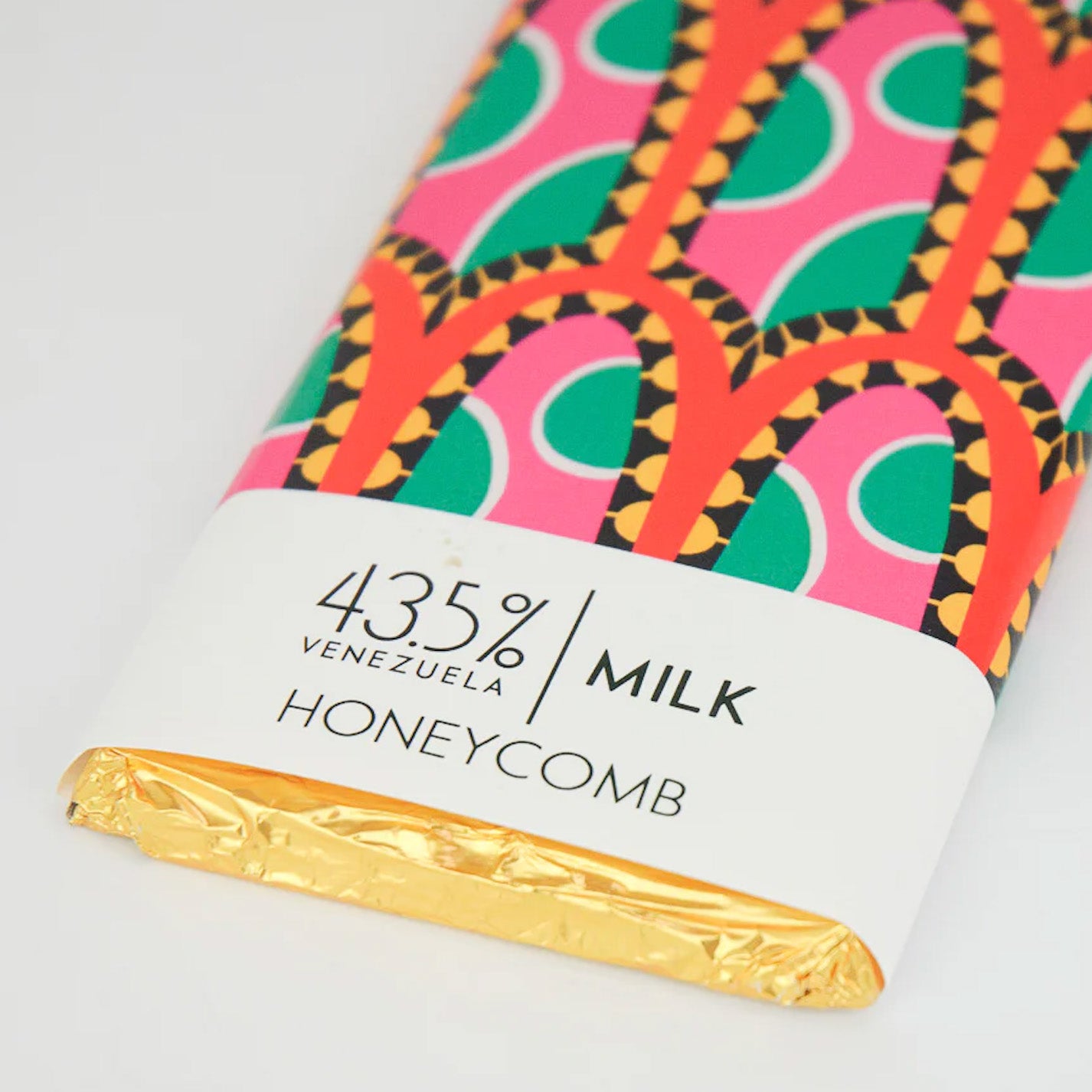 Honeycomb Milk Chocolate Bar - 43.5% Venezuelan