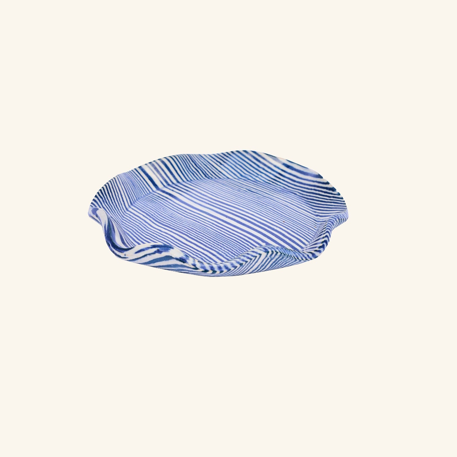 Striped Trinket Dish