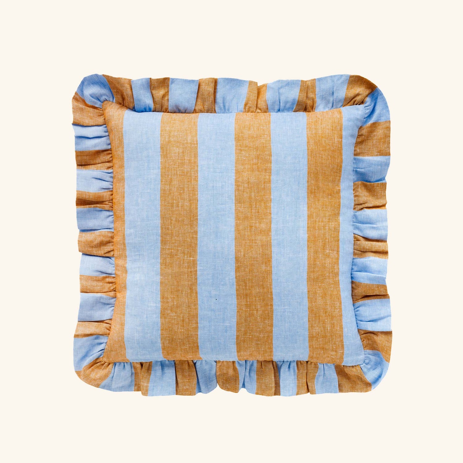 Sirkus Stripe Frill Cushion Projektityyny