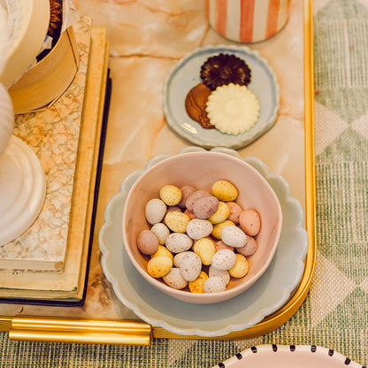 Hand Painted Stoneware Nut Bowl Quail’s Egg