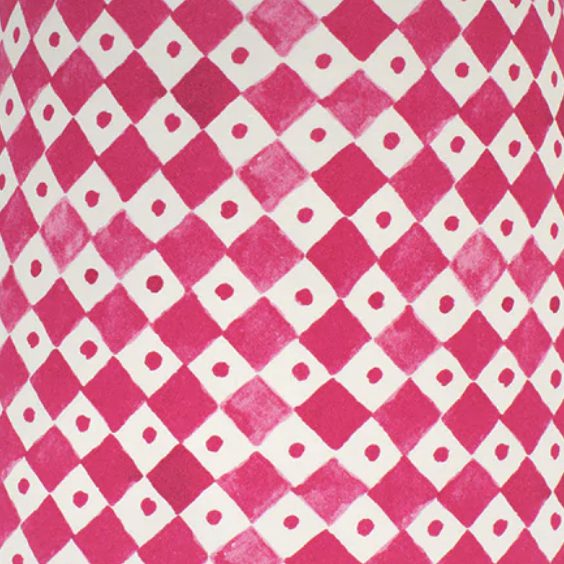 Joy of Print Checkerboard Pomegranate