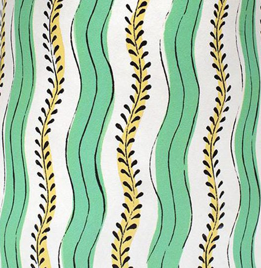 Joy of Print Mint Green Stripe