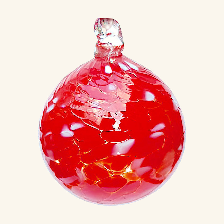 Red &amp; White Bauble