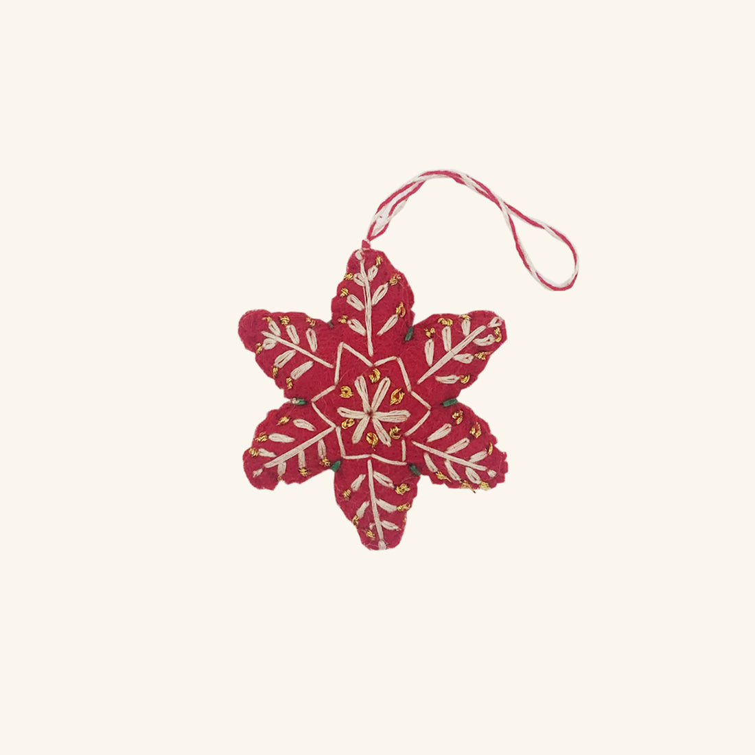 Felt Embroidered Star