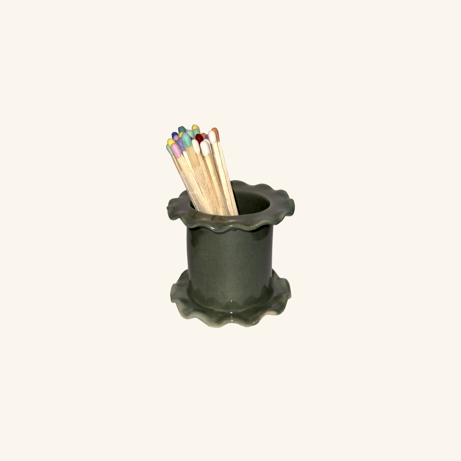 Frill Matchstick Holder