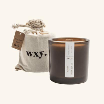 Big Amber Scented Candle WXY