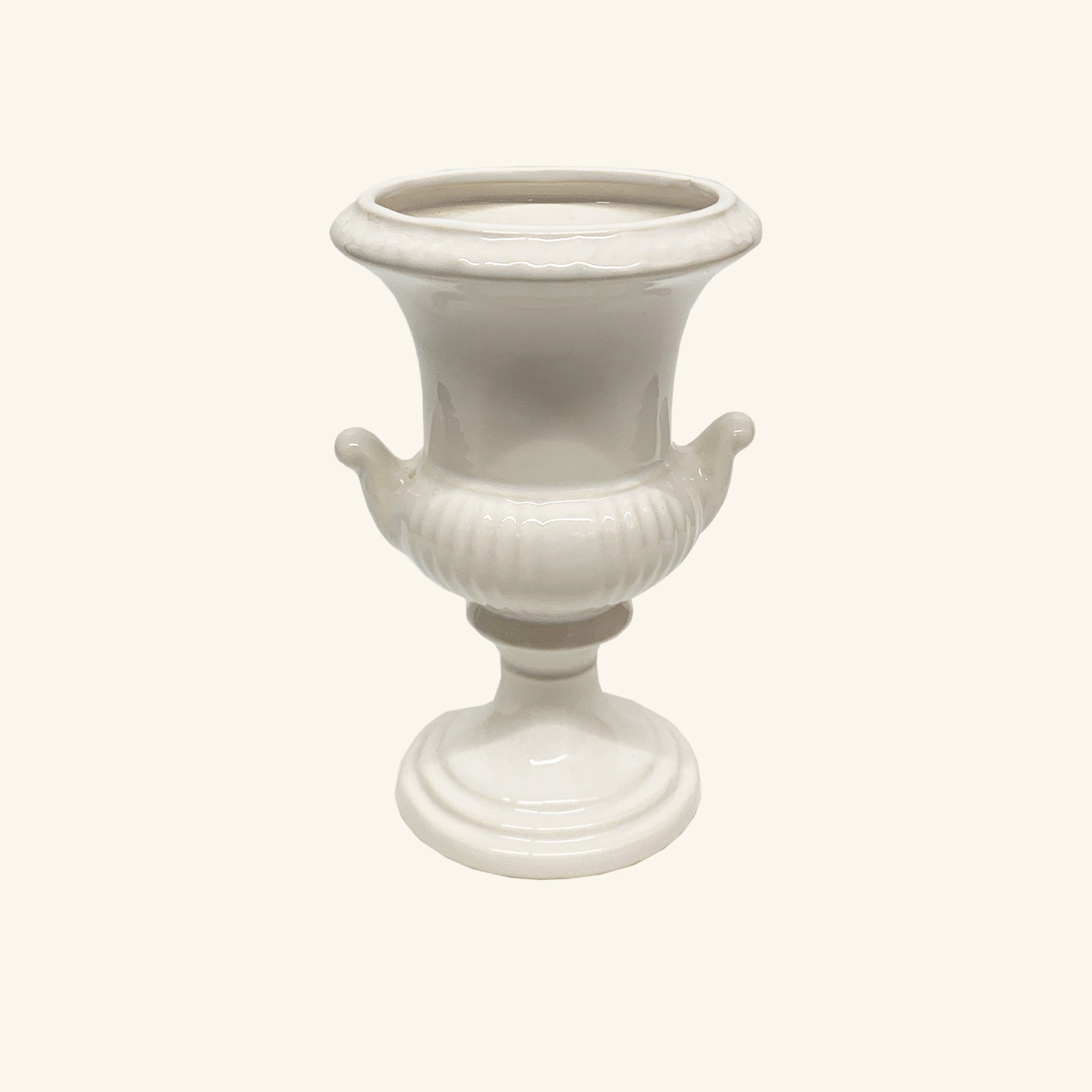 Vintage Urn Planter with Full Handles