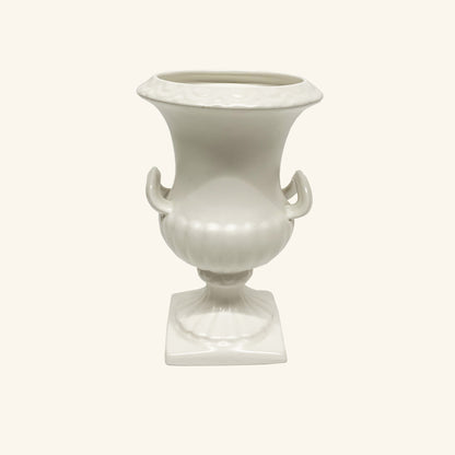 Vintage Urn Planter with Square Base