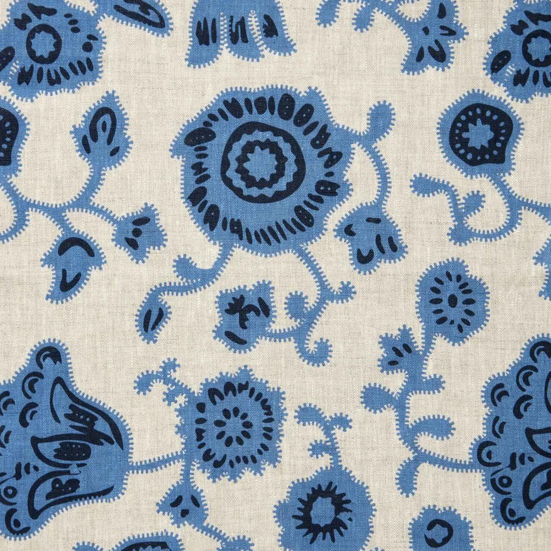 Persian Poppy Dual Use Printed Linen