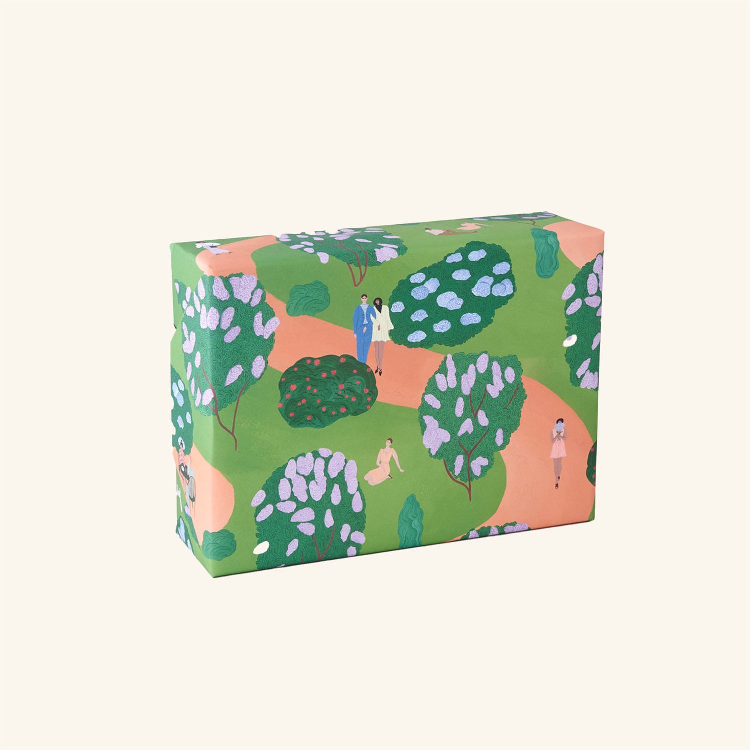 Lilac Park Wrapping Paper Wrap Magazine