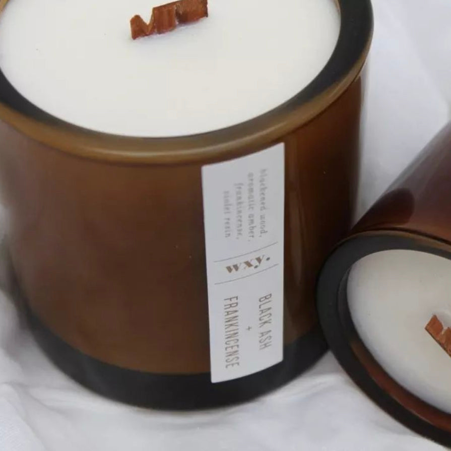 Big Amber Scented Candle WXY