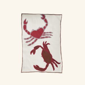 Crab Tea Towel Amuse la Bouche