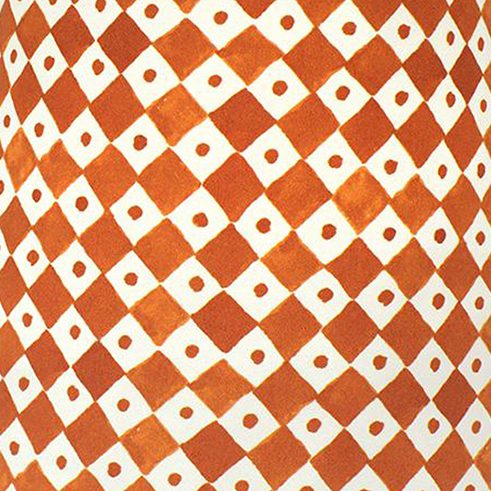 Joy of Print Checkerboard Tangerine